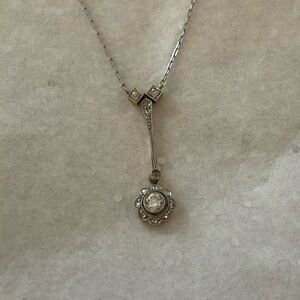 Maloy's Art Deco Diamond Necklace